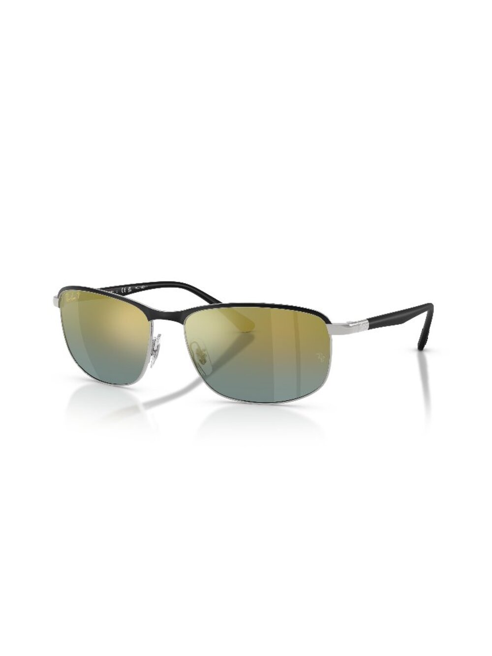 New Ray-Ban Unisex Sunglasses Black Metal Frame Ray Ban RB3671CH CHROMANCE 60
